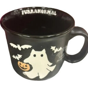 Purranormal Halloween Ghost Cat Ghostie mug